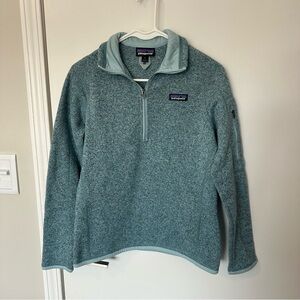 Patagonia blue quarter zip Size S